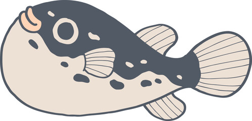 Illustration of a Pufferfish
