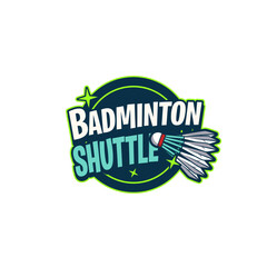 BADMINTON SHUTTLE LOGO 1