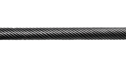 A close up view of a metallic threaded rod against a dark background.