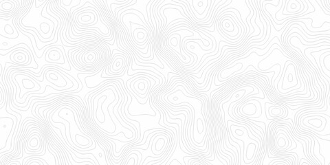 Minimal vector topography paper lines Topographic contour lines grid map seamless pattern. Geographic mountain relief. Contour maps. illustration area Topo contour map design.	