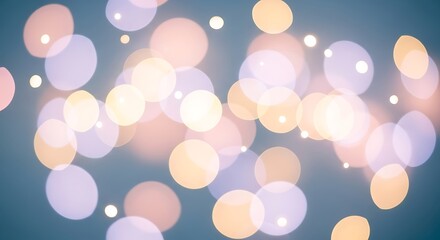 Soft Blur Circle Light Illumination Elegant Design Abstract Background