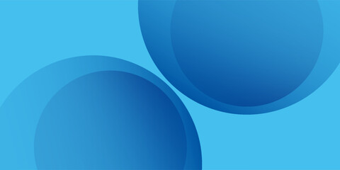 Modern art Paper layer circle blue abstract background. Curves and lines use for banner, cover, poster, bubble  texture