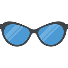 Stylish Black Framed Blue Lens Sunglasses with Cat Eye Shape Perfect for Sunny Days and Fashionable Eyewear Accessory