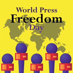 World Press Freedom Day Concept Vector Illustration