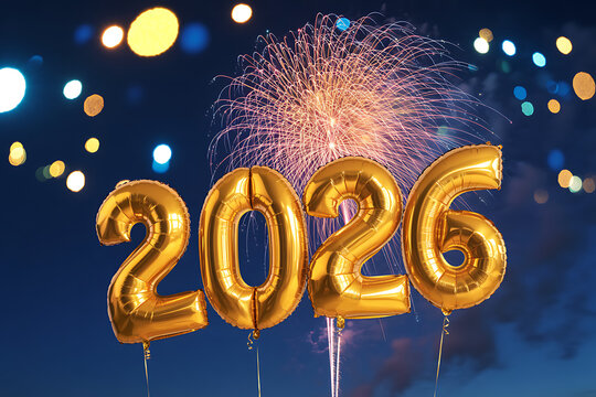 Happy New Year 2026, Happy New Year 2026 Red and Gold Celebration-New Gold Frame, Antique, Background, Border