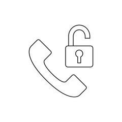 Unlocked Open Security Phone Line