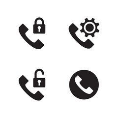 Lock Settings Protection Call Solid Set