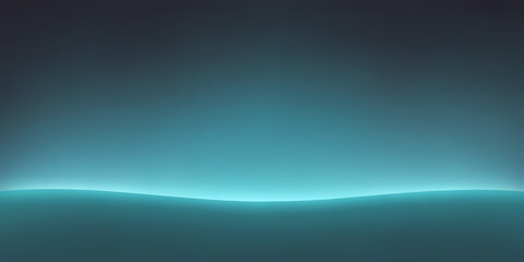 Serene abstract gradient with glowing horizon and tranquil blue tones, perfect for modern backgrounds and calming digital art.