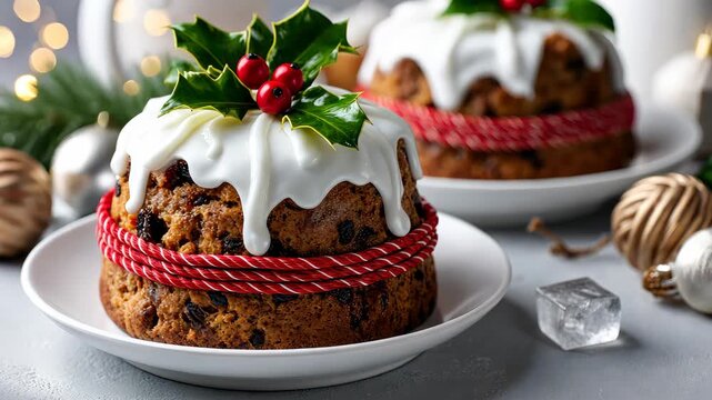 Festive Christmas cake decoration ideas showcasing traditional holiday treats with beautiful designs and vibrant colors for your celebration