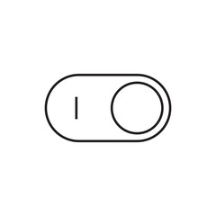 Single Toggle On Off Activation Switch Solid Element