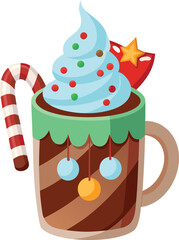 Christmas Tree Vector T-Shirt Designs, Cute and Artistic Christmas Tree Illustrations for T-Shirts, Decorated Christmas Tree Vector Bundle for Holiday T-Shirts