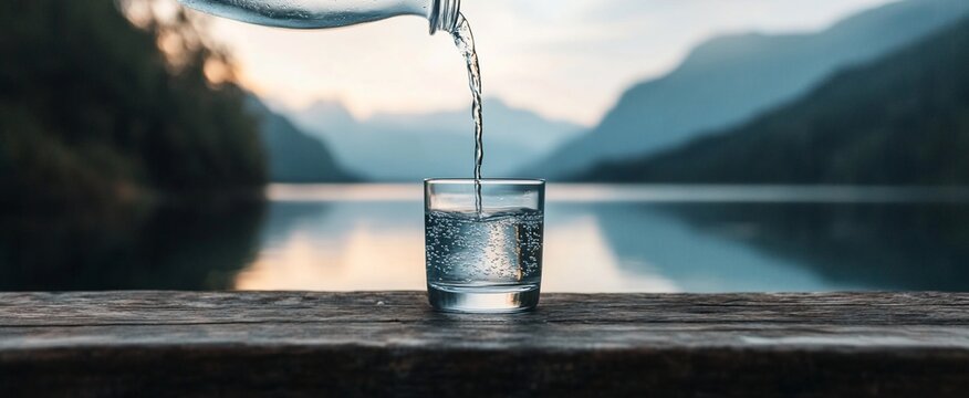 Refreshing Mountain Water