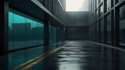 Obraz premium corridor in a modern Office building