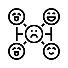 Abstract black background for banners and design projects