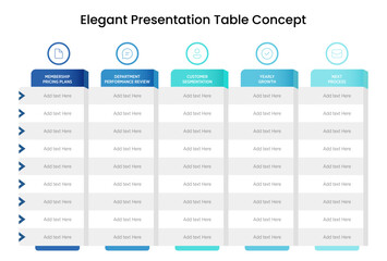 A stylish, modern table that combines creative design with practical use. Its clean shape and built-in spotlight help highlight important areas, while keeping a clean, professional look.