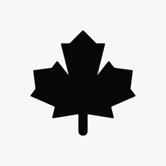 Leaf icon, maple leaf, leaf logo