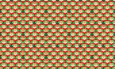 Santa Claus pattern