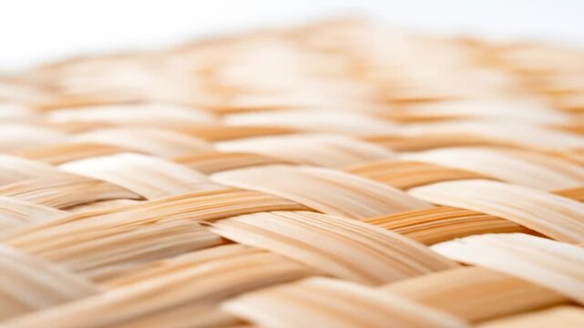 Natural woven material texture abstract pattern close up detailed craft background organic fiber weave surface rustic design element
