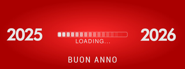 Fototapeta premium felice anno nuovo - buon anno 2026