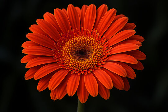 Orange Gerbera Daisy