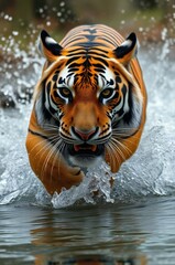 Naklejka premium Tiger