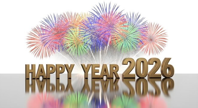 Gold 2026 Balloon Numbers on Yellow Background happy new year 2026 new year holiday gold text 3d blue background

