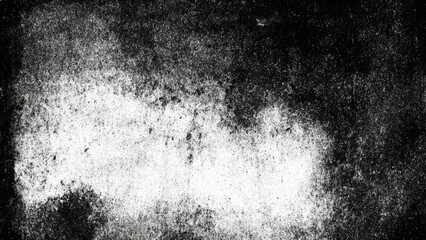 Grungy abstract black and white texture with distressed aged vintage effect illustration.
