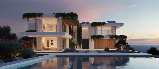 Green Architecture with Renewable Materials