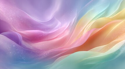 Obraz premium Radiant Blue, Pink, and Orange Shapes Intertwined on Abstract Purple Canvas – Immersive Visual for Generative AI Branding and Digital Wellness