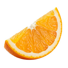 orange slice isolated on white PNG file isolated on white background PNG/