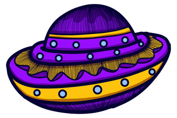 Alien UFO or UAP Spaceship