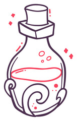 Magical Potion Bottle Sticker