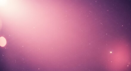 Soft pink purple gradient background with bokeh light and dust overlay illustration