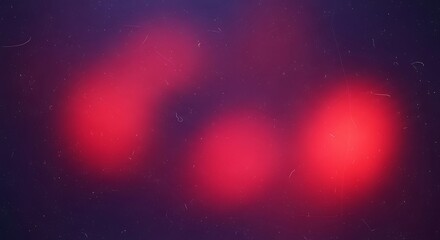 Abstract background with red light spots and dust scratches, vintage film effect. illustration