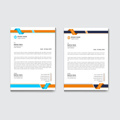 Clean and Minimal Business Letterhead Layout