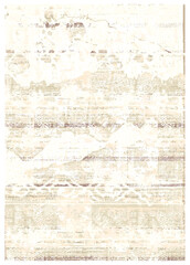 Fototapeta premium layered geo floral watercolor textured seamless pattern tropical seamless minimalist trendy abstract print flower shapes art illustrations modern hand drawn vector template for design