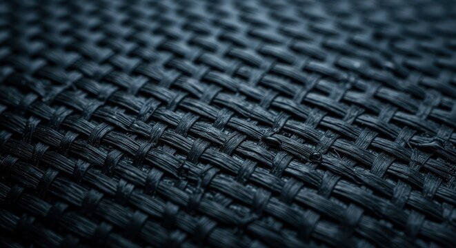 A high-resolution macro shot showcasing the weave and surface tension of durable waterproof synthetic textile material background texture ,woven, detailed, tarp