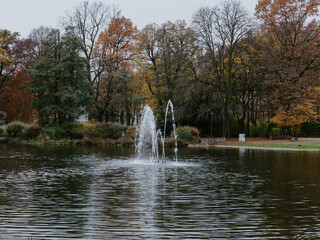 Fountain in the park