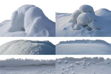 Crisp snowdrift textures create a serene winter wonderland scene, ideal for seasonal designs and adding a touch of frosty beauty to any project