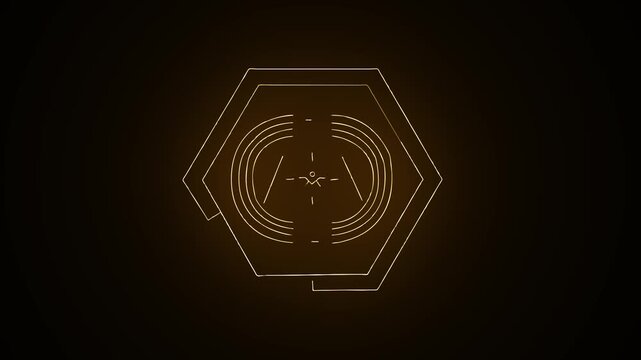 Digital technology concept abstract vector background illustration with circuit board pattern and fingerprint symbol design - Powered by Adobe