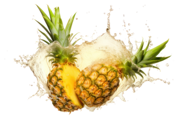 PNG Pineapple fruit plant food.