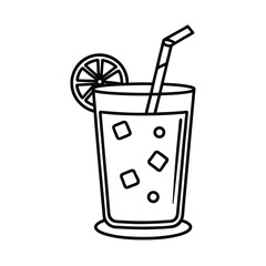 glass of milk with straw