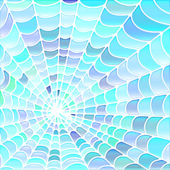 abstract vector stained-glass mosaic background