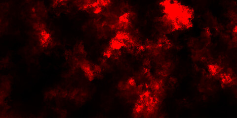 Dark red powder explosion cloud on black background. Abstract red and black grunge texture smoke. smoke fog misty texture overlay on dark black. paranormal red mystic smoke, clouds for movie.