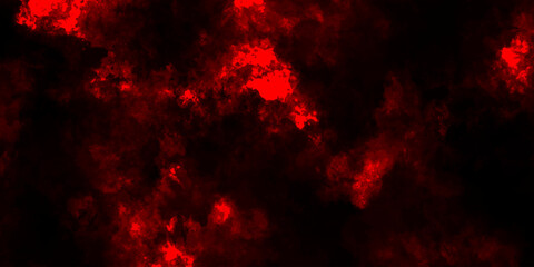 Dark red powder explosion cloud on black background. Abstract red and black grunge texture smoke. smoke fog misty texture overlay on dark black. paranormal red mystic smoke, clouds for movie.