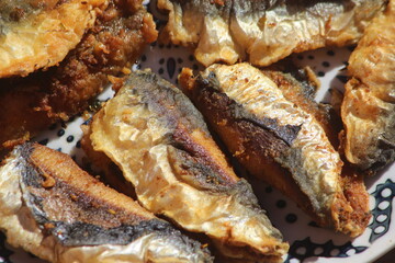 Traditional Moroccan Fried Sardines