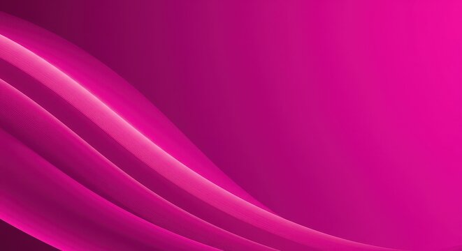 Abstract magenta and pink background with soft, gentle flowing curves and waves, creating a modern artistic pattern ,dynamic, ripple, pattern