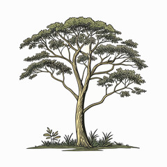  Rainforest Tree (Tall Canopy)