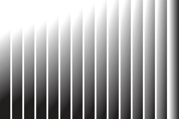 Abstract monochrome gradient lines create a sense of depth and movement evoking a futuristic and minimalist aesthetic