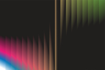 Abstract digital art with geometric pixelated gradients and dark backgrounds